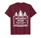 Now Entering Iwishabish Woods National Forest Land Audacity T-Shirt