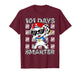 100 Days Smarter Dalmatian Dog 100th Day of School Boys Kids T-Shirt