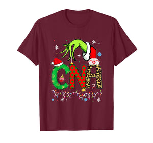 Funny CNA Christmas Shirt CNA Xmas for Women T-Shirt