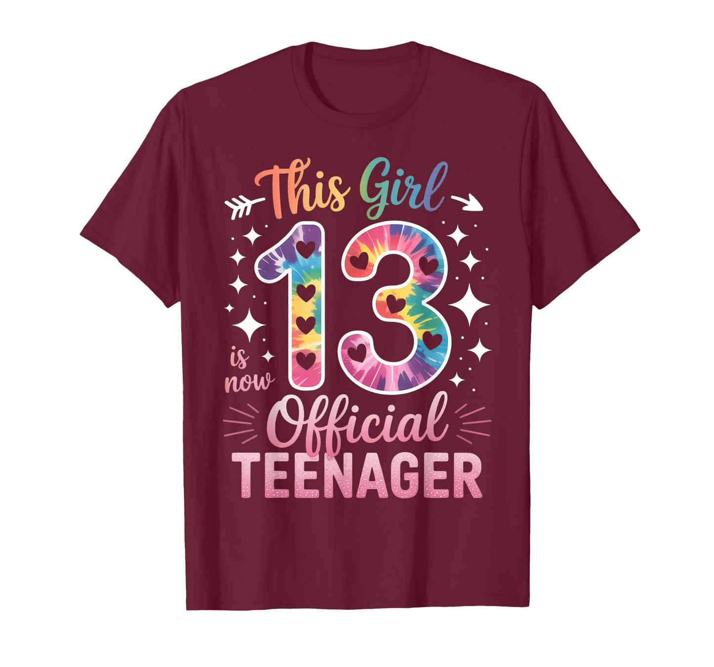 This Girl is Now 13th Birthday 13 Year Old Official Teenager T-Shirt