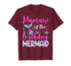 Mamaw of The Birthday Mermaid Family Mamaw T-Shirt