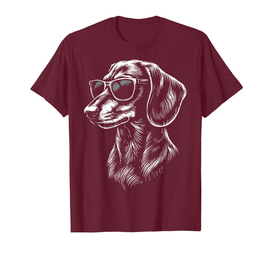 Dachshund Sunglasses T-Shirt