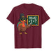 67 Thanksgiving Turkey Math Teacher Six Seven T-Shirt