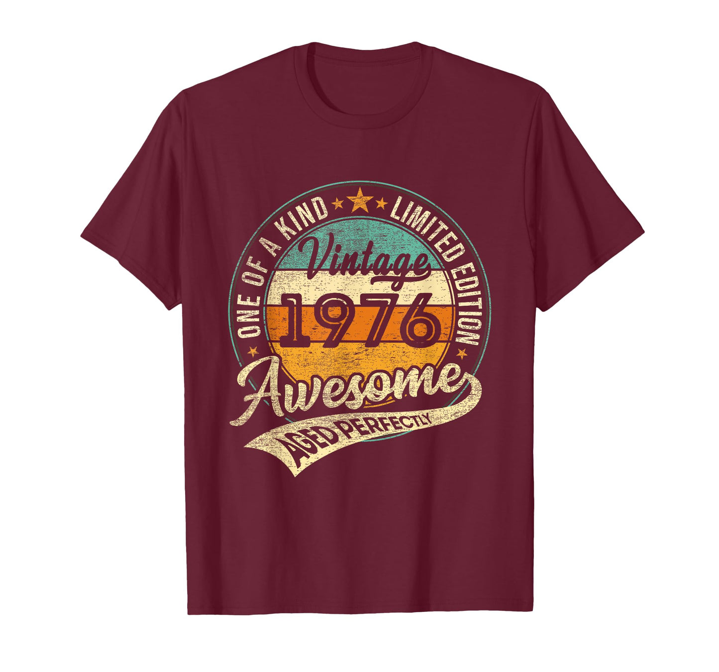 Vintage 1976 Limited Edition 50 Year Old Gifts 50th Birthday T-Shirt