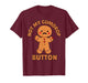 Cute Emotional Funny Gingerbread Man Not My Gumdrop Button T-Shirt