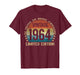 62 Year Old Gifts Vintage 1964 Limited Edition 62nd Birthday T-Shirt