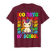100 Days of School Unicorn Girls Teacher 100th Day of School T-Shirt