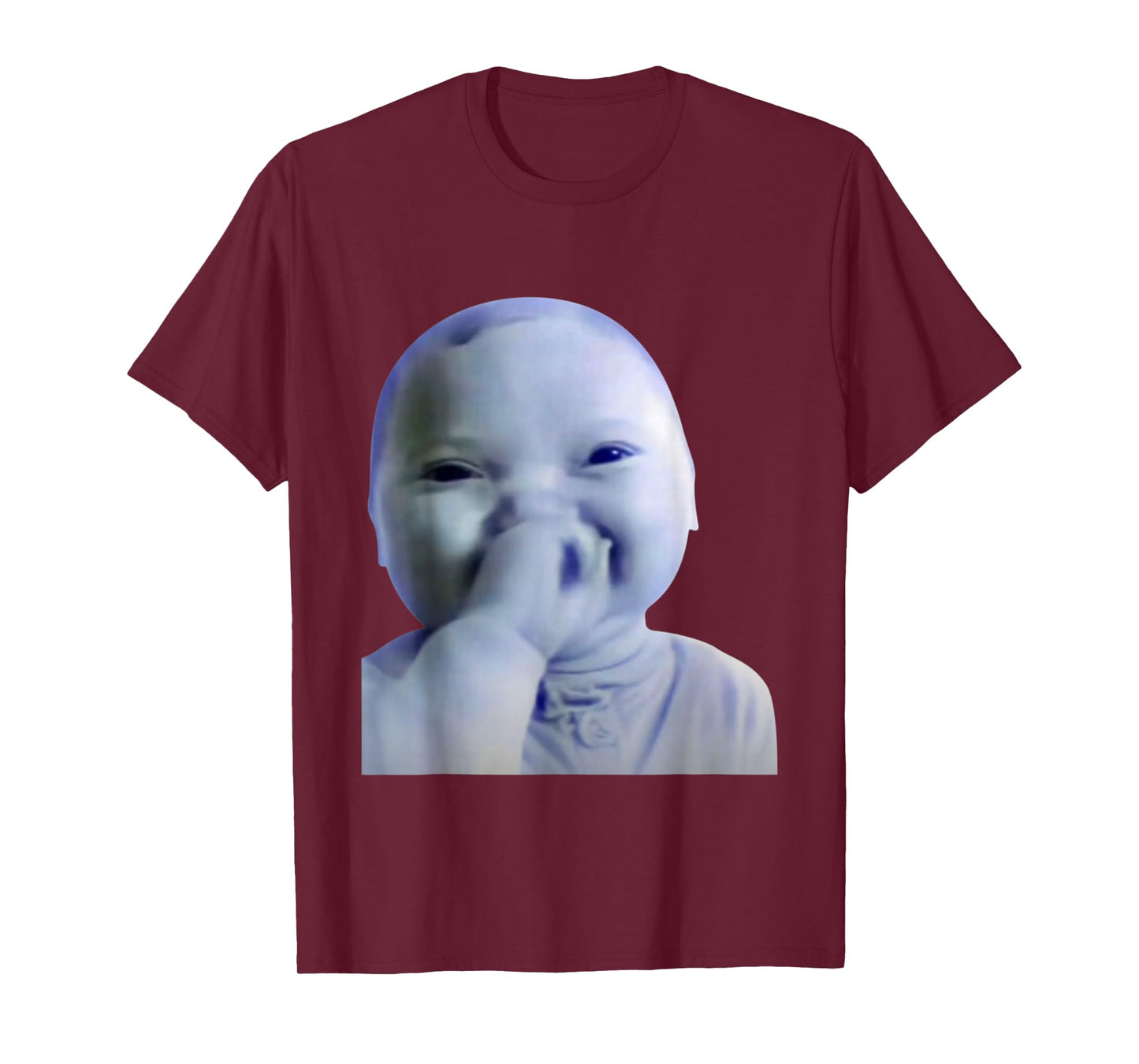 Ai Baby Meme Funny Laughing Baby Meme Ai Brainrot Gen Alpha T-Shirt