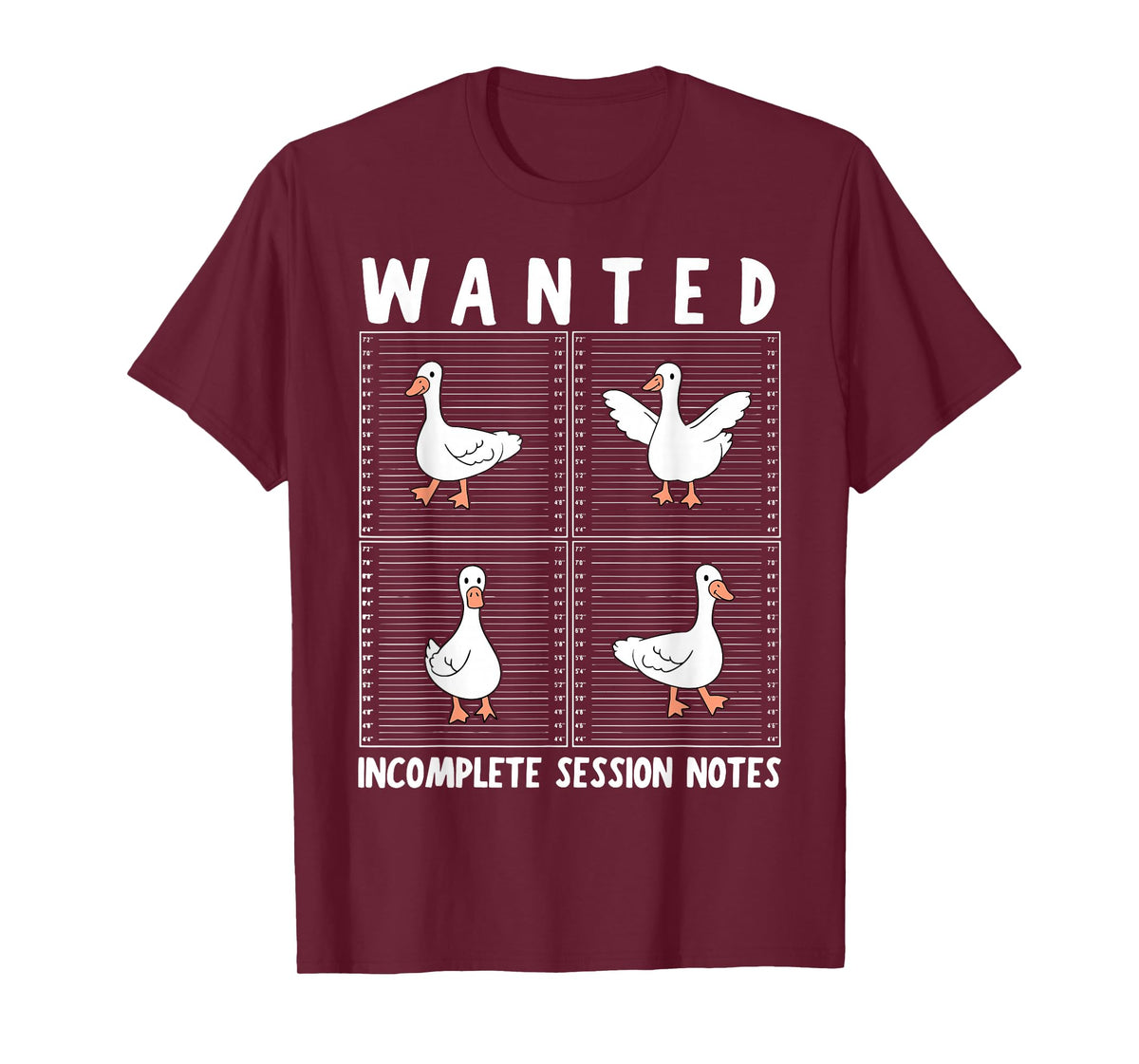 Want Incomplete Session Notes Silly Goose ABA RBT Therapy T-Shirt