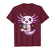 Axolotl Boba Tea Bubble Tea Anime Cute Kawaii Axolotl T-Shirt