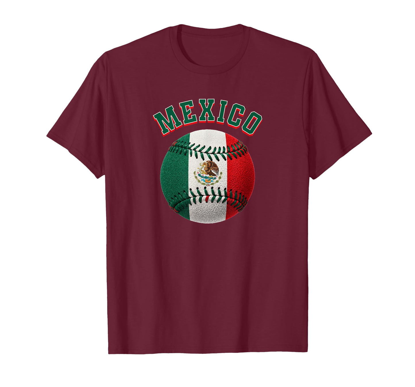 MEX Mexican Flag Béisbol Team Gear Mexico Baseball Player MX T-Shirt