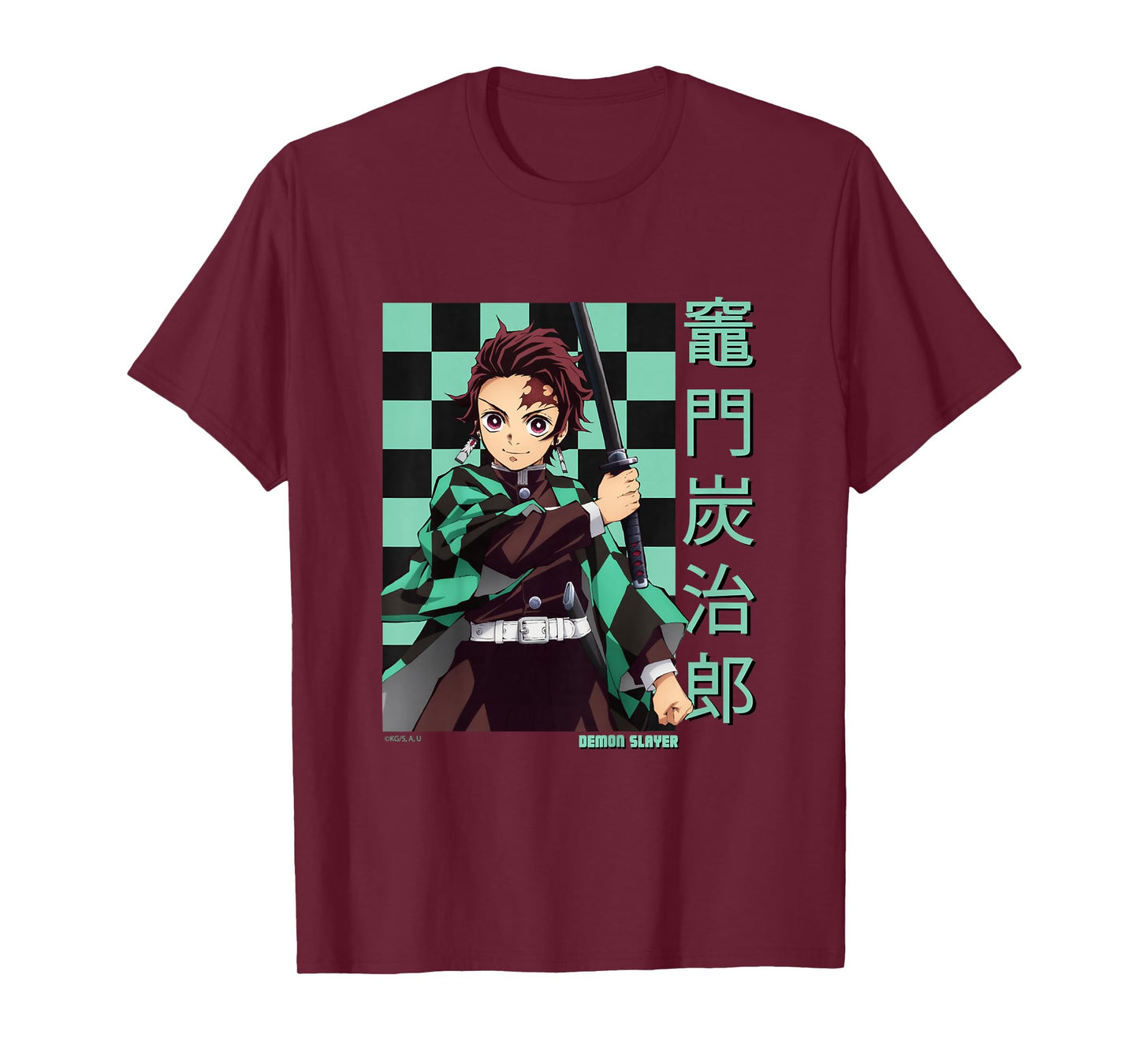 Kids Demon Slayer: Kimetsu no Yaiba Tanjiro Water Breathing Sword T-Shirt