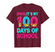 Bruh Its My 100 Days of School Drip Ice Cream 100th Day Kids T-Shirt