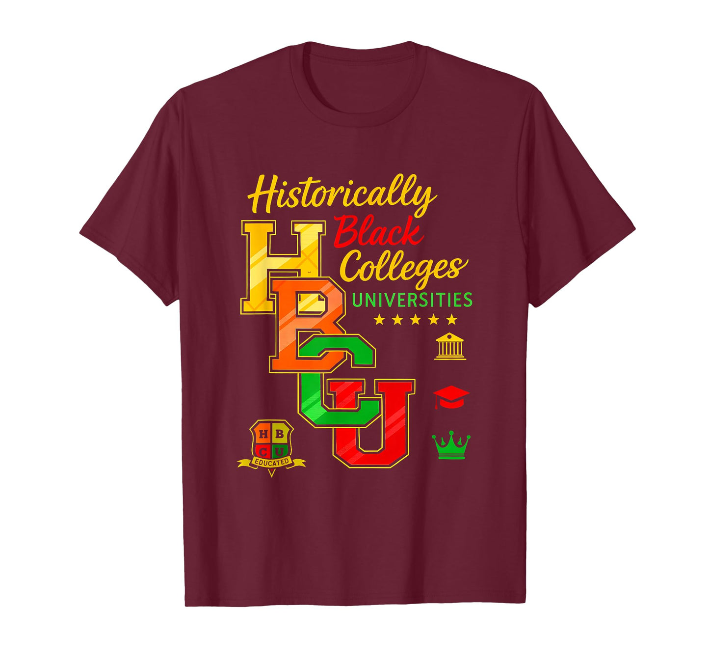 Black History Afrocentric Rooting for Every HBCU Costume T-Shirt