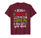 Being Related to Me Funny Christmas Family Xmas Pajamas T-Shirt
