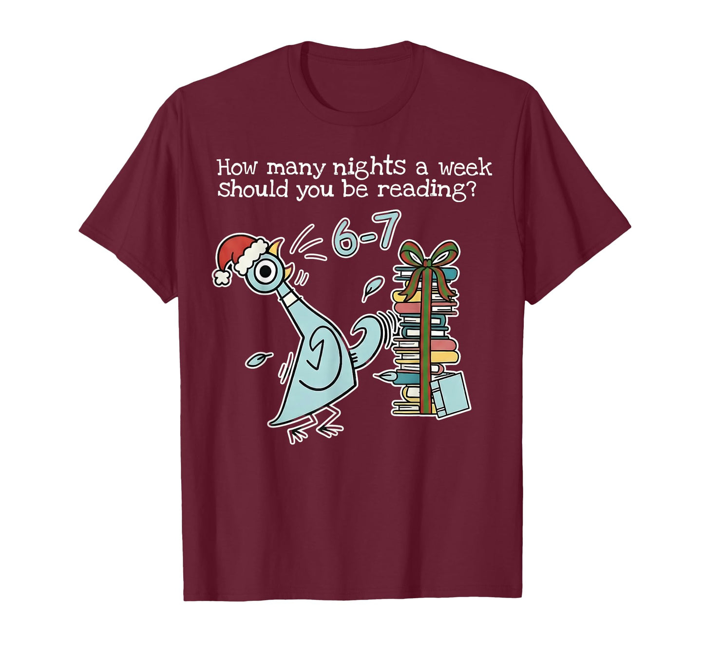 How Many Nights A Week Should You Be Reading 6-7 Teacher Kid T-Shirt