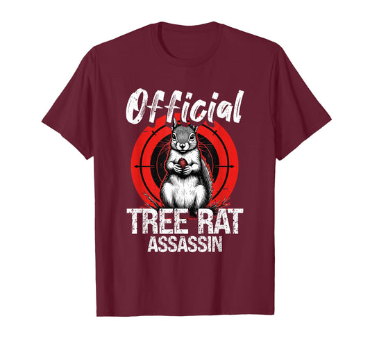 Squirrel Hunter & Squirrel Slayer, Tree Rat Hunter T-Shirt