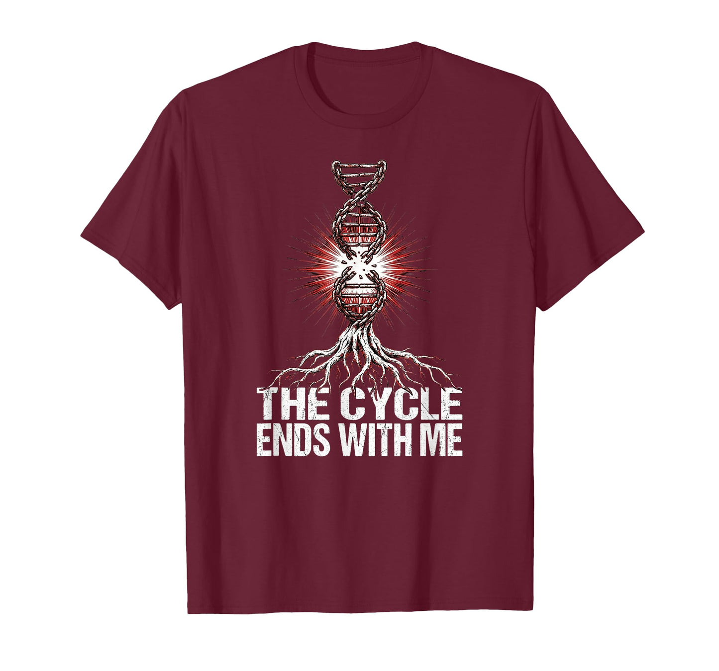 The Cycle Ends with Me Christian Healing Spiritual Warfare T-Shirt