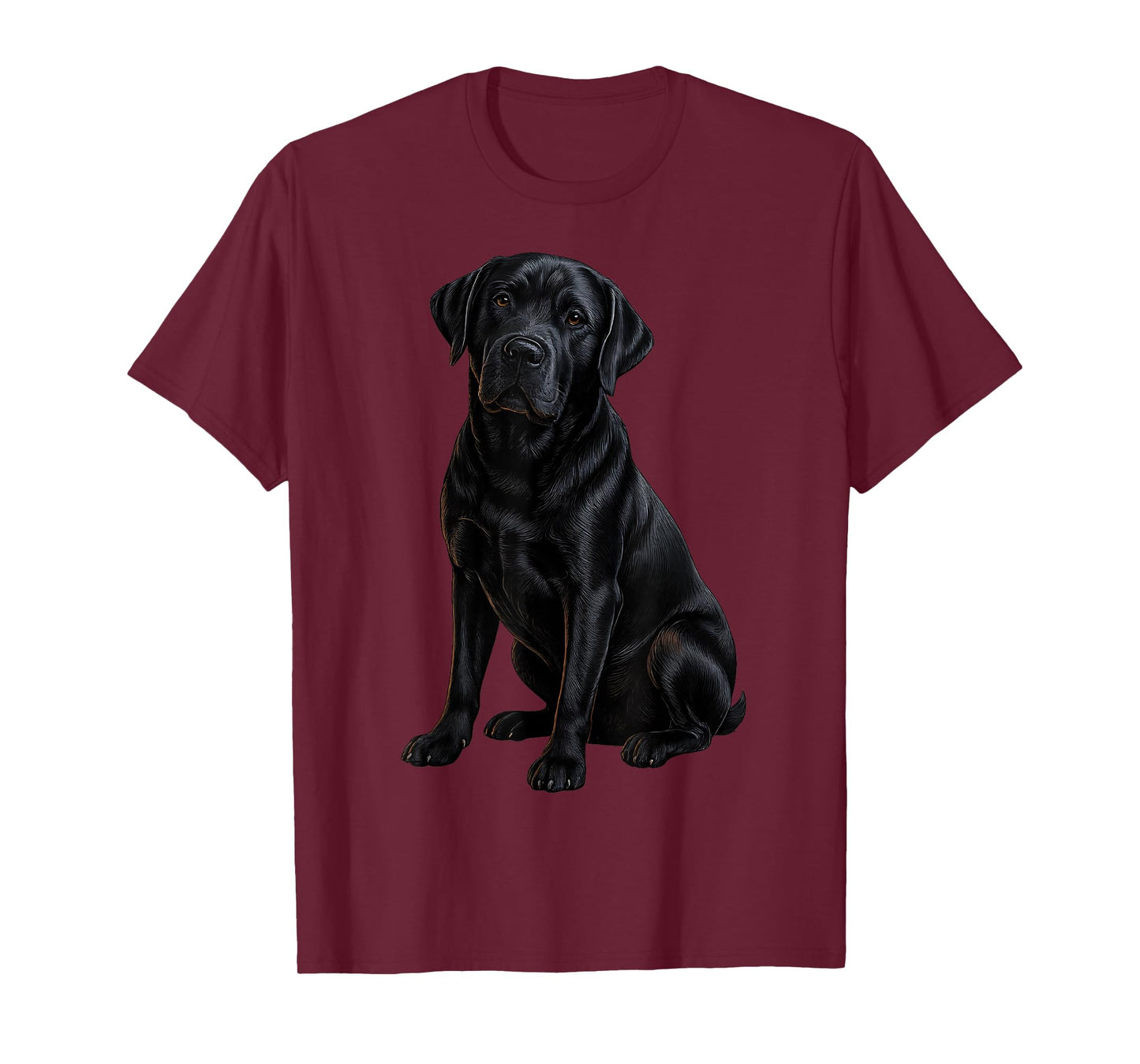 Black Lab Mom and Dad Labrador Retriever Dog T-Shirt