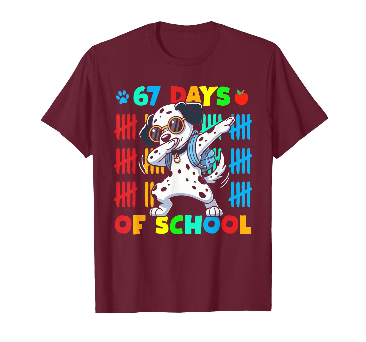 67 Days Smarter Student Kids T-Shirt
