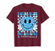 I Wear Blue for Diabetes Awareness Month Smile T1D Type 1 T-Shirt