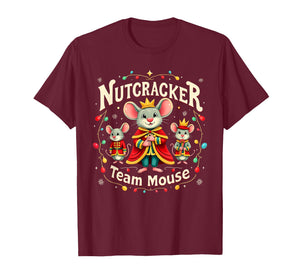 Team Mouse Nutcracker Shirt Christmas Dance Funny Soldier T-Shirt