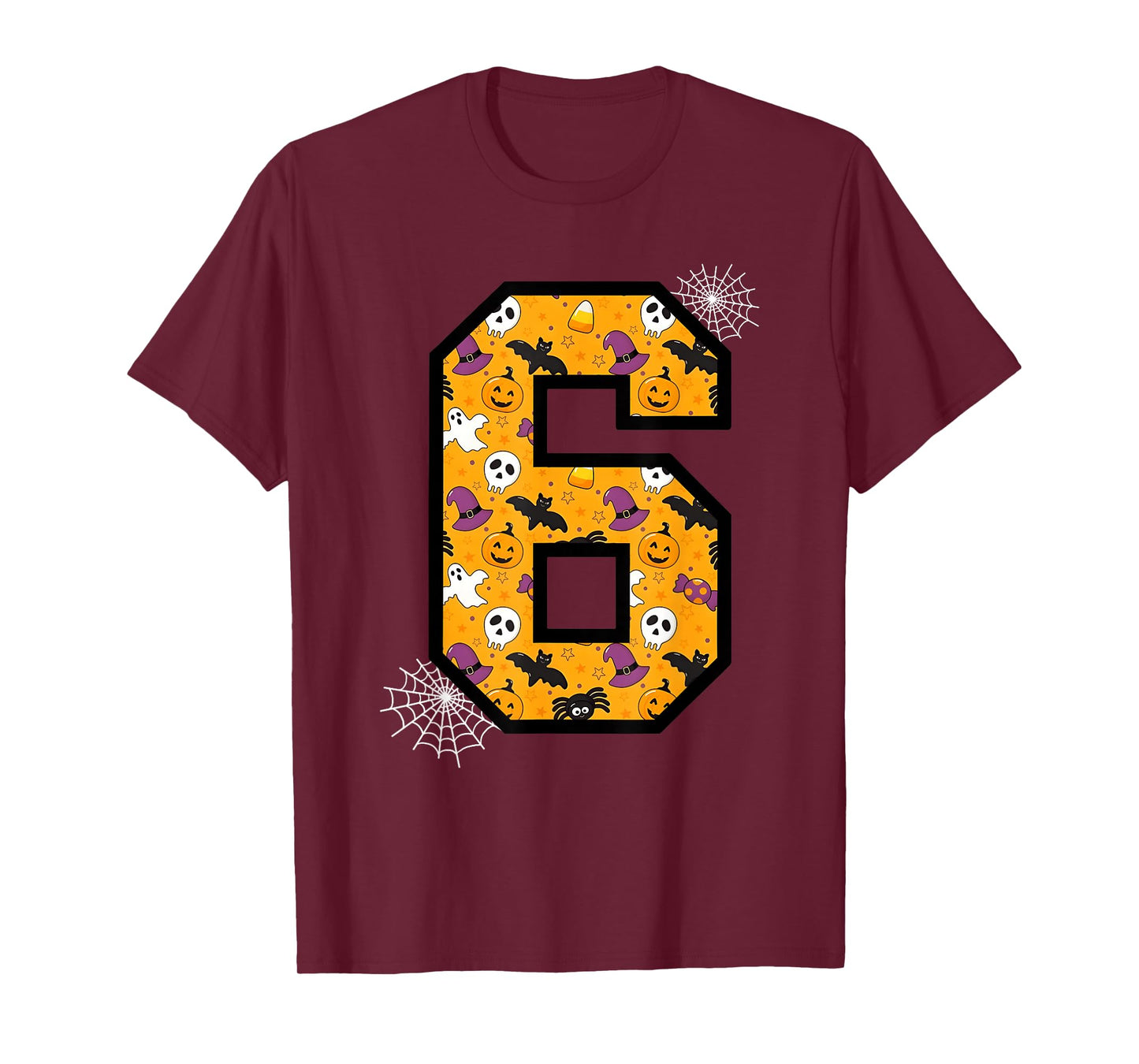 Number 6 Funny Meme Saying 6 7 Six Seven Halloween T-Shirt