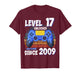 17 Years Old Bday Decorations Son Boy 2009 17th Birthday T-Shirt