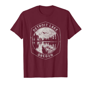 Vintage Detroit Lake Oregon Outdoors Vacation T-Shirt