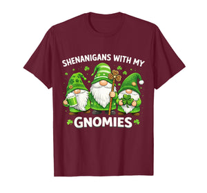 St Patricks Day Lucky Shamrock Shenanigans Gnomes St Patrick T-Shirt