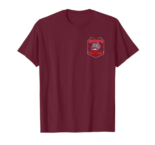 Trump's Snowflake Removal Service Funny Trump 2025-2 Sided T-Shirt