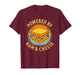 Powered by Ham & Cheese Funny Foodie Sandwich Lovers T-Shirt