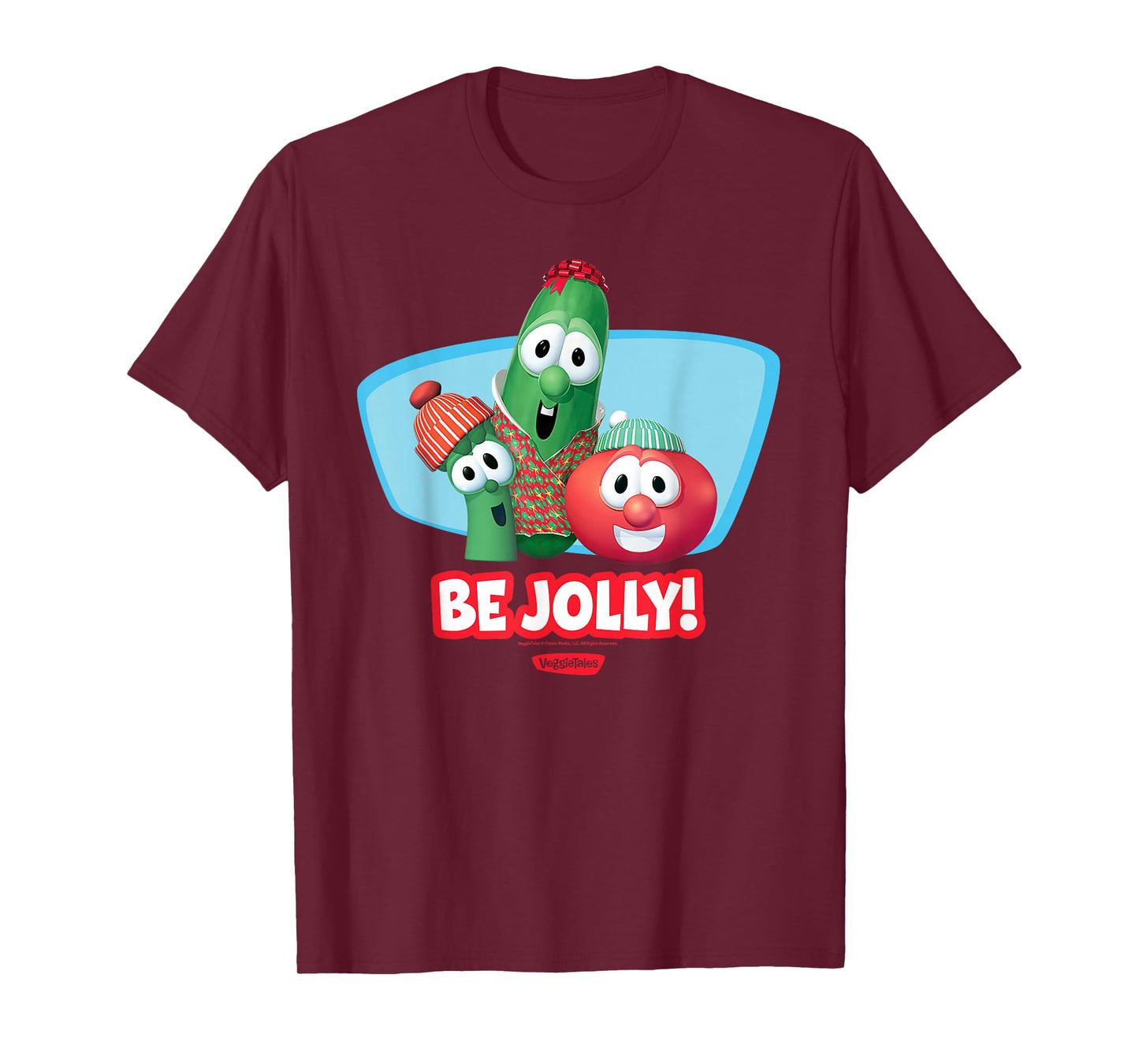 VeggieTales Be Jolly Christmas Carolers T-Shirt