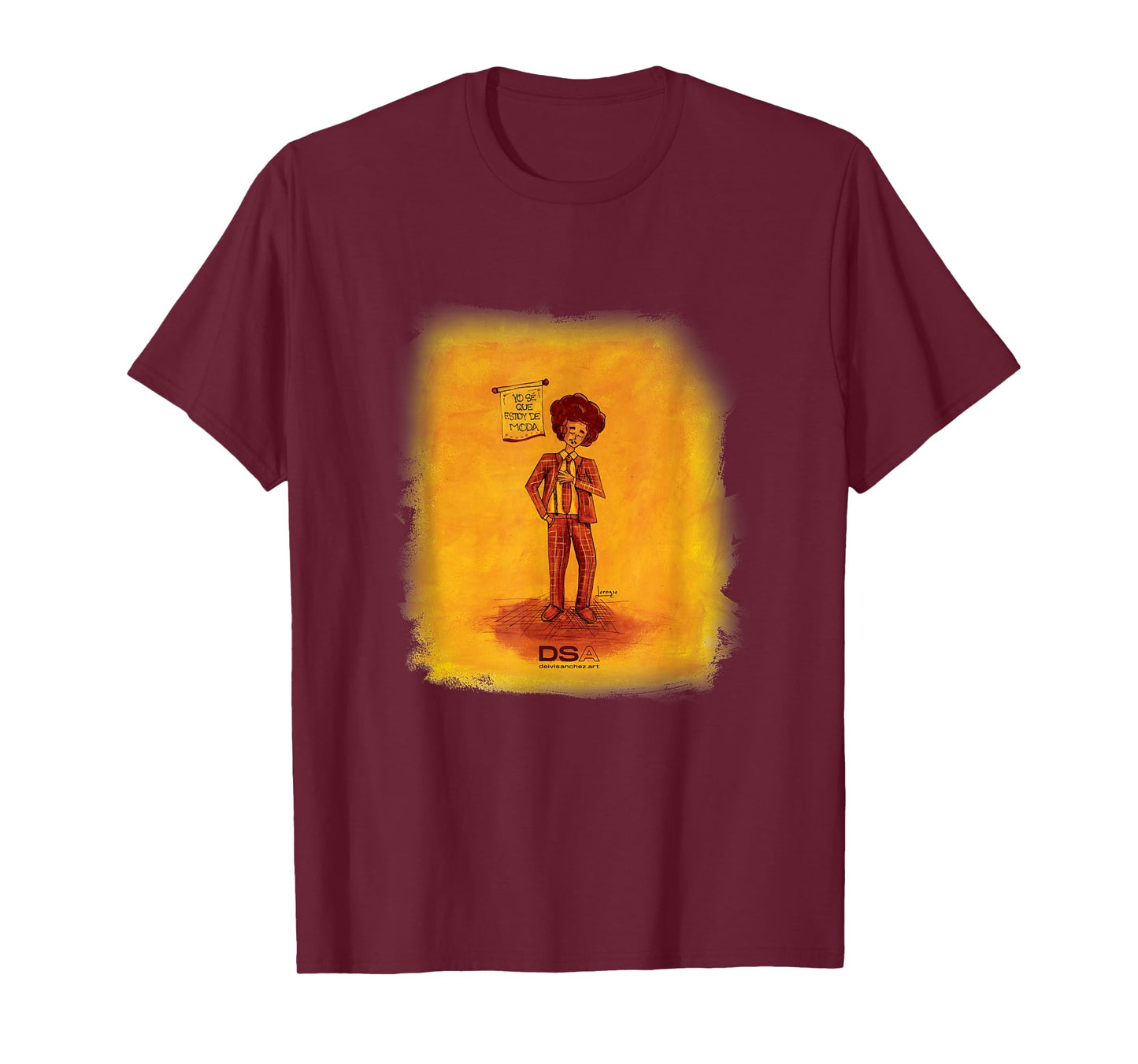 Funny Cartoon: Lorenzo on VACM T-Shirt