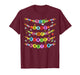 100 Days of Kindergarten Teacher Kid Friendship Bracelet T-Shirt