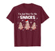 I'm Just Here for The Snacks Christmas Cakes Debbie Becky T-Shirt