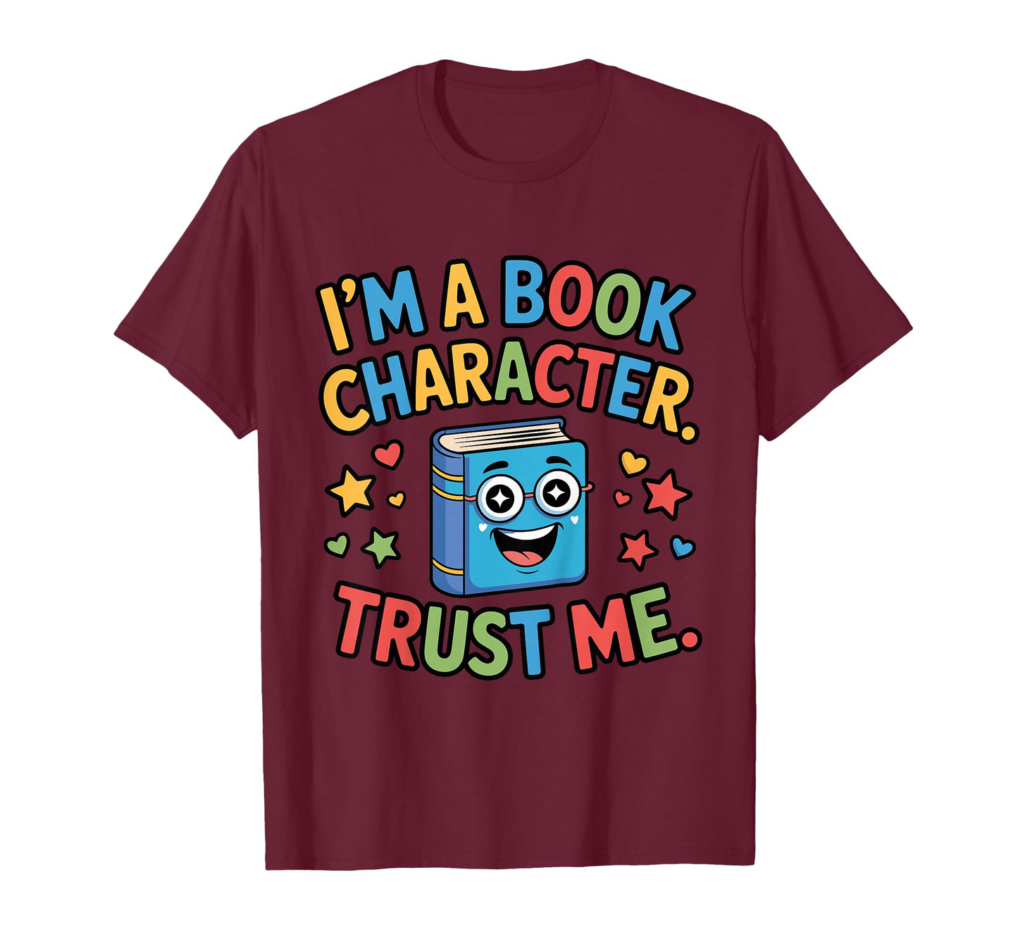 I'm a Book Character Costumes for Kids Storybook Character T-Shirt