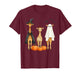 Giraffe Boo Mummy Witch Halloween Costume Giraffe Pumpkin T-Shirt