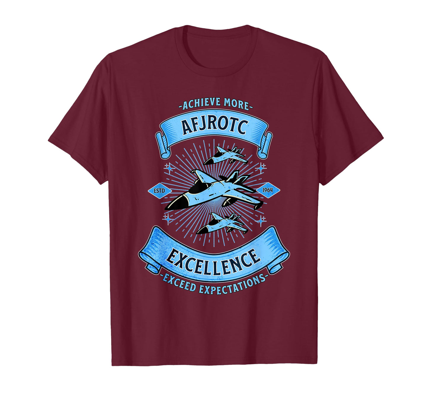 AFJROTC Excellence Exceed Expectations US Junior ROTC Cadet T-Shirt