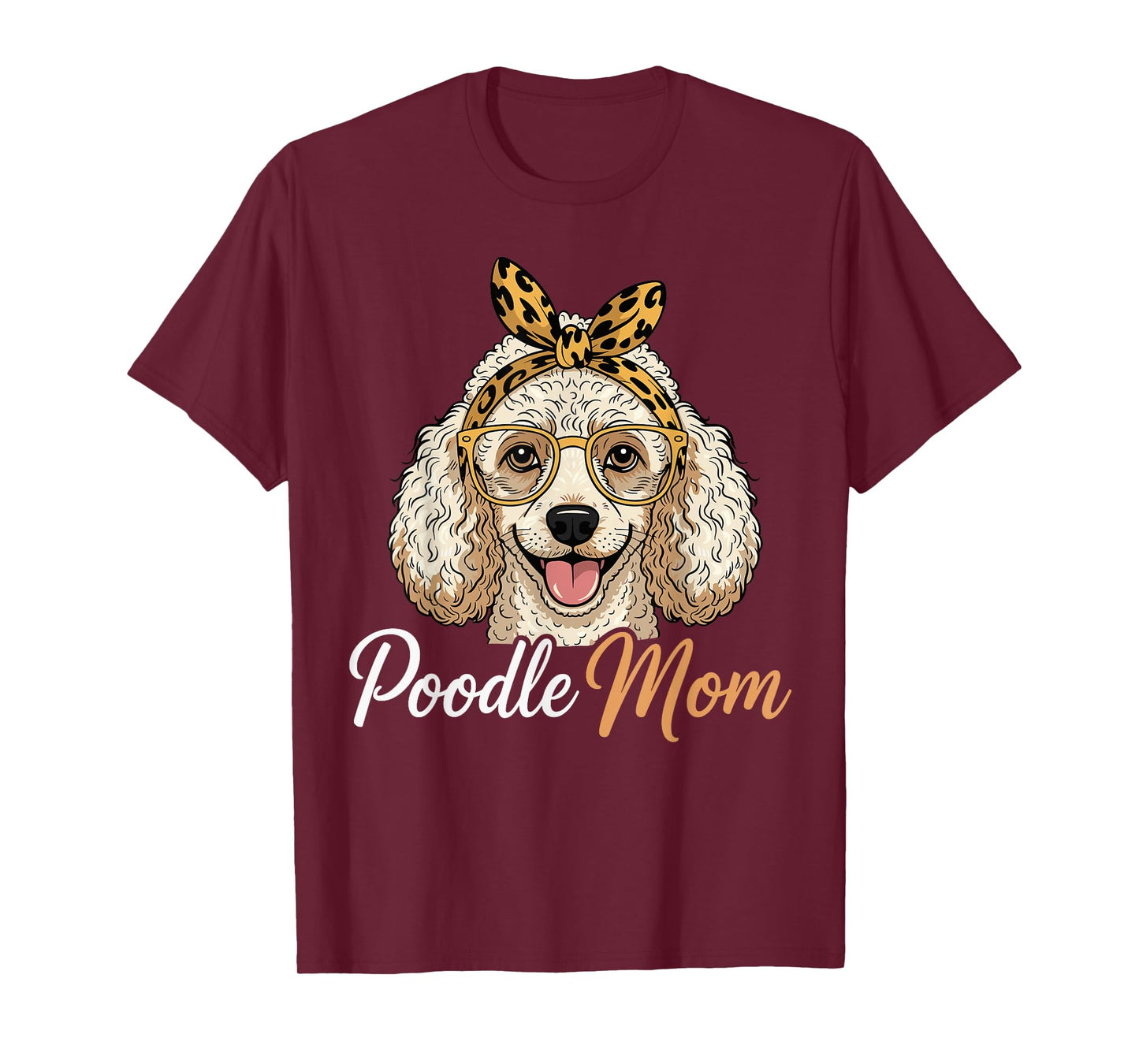 Poodle Mom Women Poodle Dog Poodle Lover T-Shirt