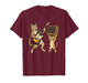 Cat Playing Guitar Shirt Men Rock Star Rock and Roll Kids T-Shirt