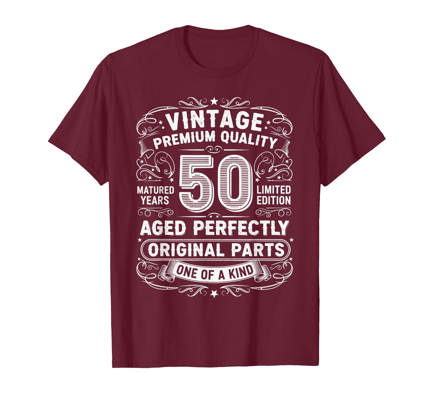 Vintage 50 Years Ago 50th Birthday Shirts for Women Men T-Shirt