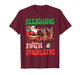 Sleighing Math Problems Funny Teacher Christmas Quote T-Shirt