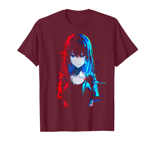 Anime Manga Girl T-Shirt