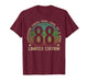 88 Year Old Gifts Vintage 1938 Limited Edition 88th Birthday T-Shirt
