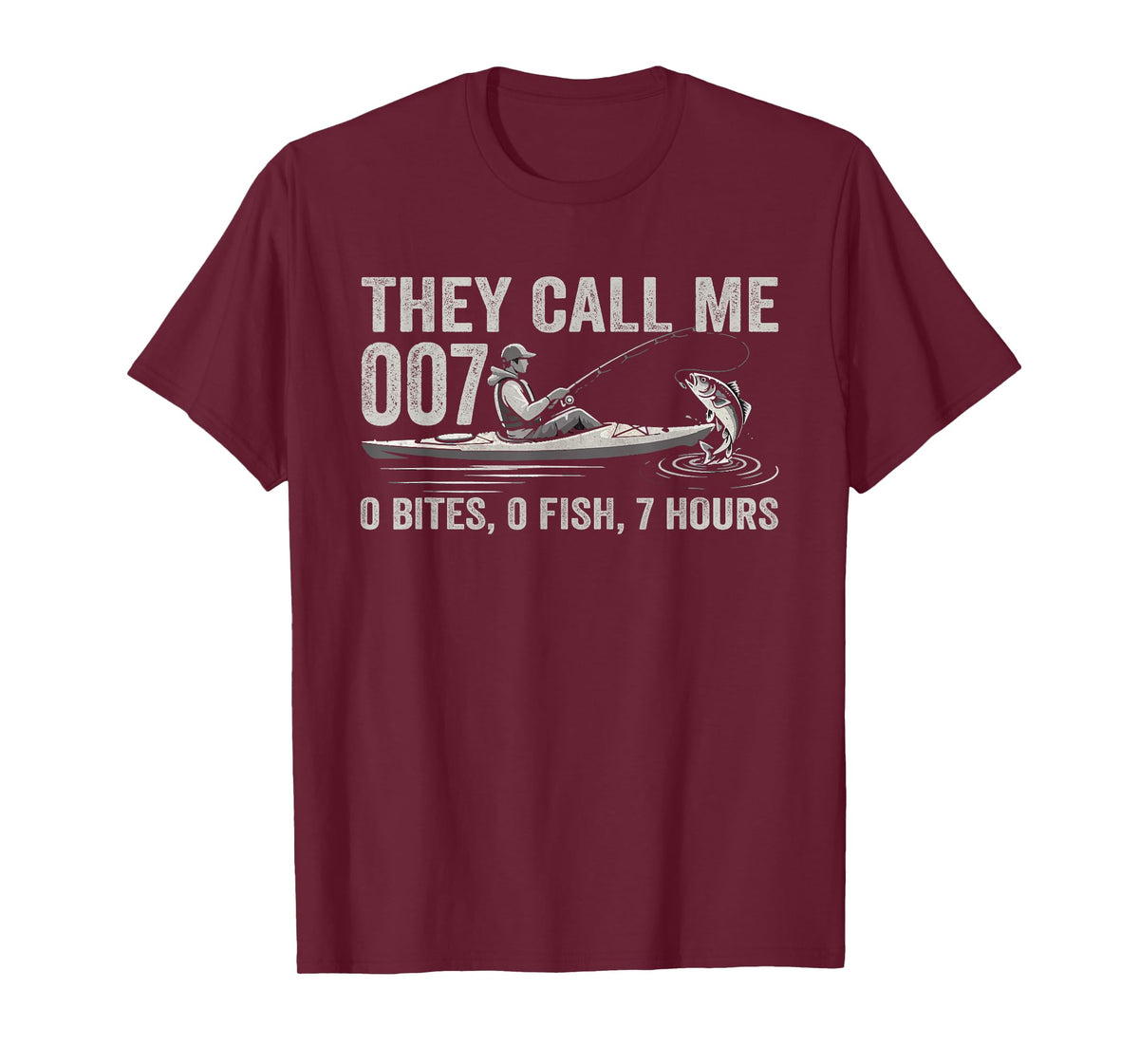 Funny Fishing Humor - They Call Me 007 Fishing T-Shirt