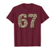 Funny Rock Hyrax Awawa 6 7 Meme Six Seven Love T-Shirt