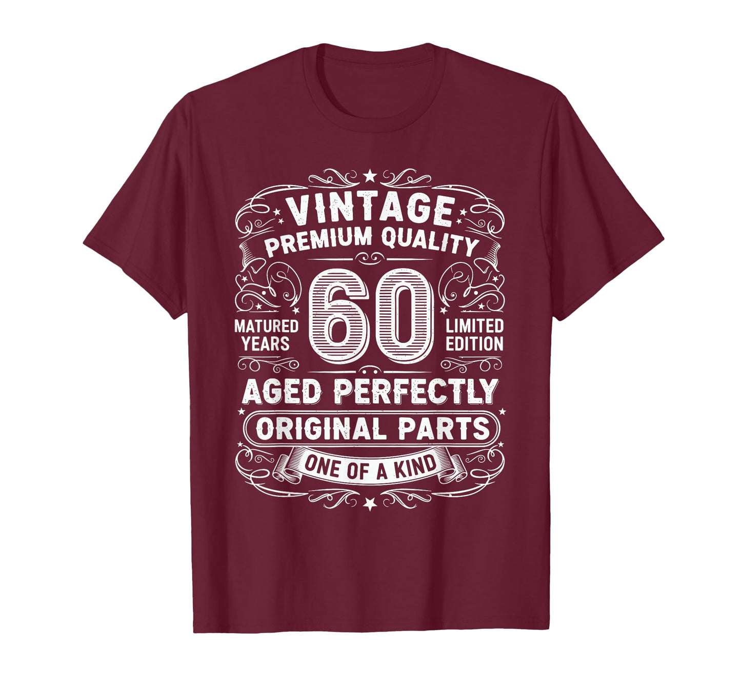 Vintage 60 Years Ago 60th Birthday Shirts for Women Men T-Shirt