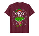 The Sassy Elf Christmas Family Mom Women Girls Xmas Party T-Shirt