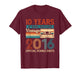 Vintage 2016 Official Double Digits 10yrs Old 10th Birthday T-Shirt